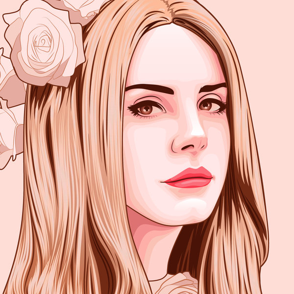 Lana del Rey drawing13 (600x600, 239Kb)