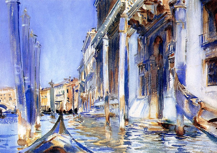 View of the Grand Canal. 1904-07 (700x493, 534Kb)