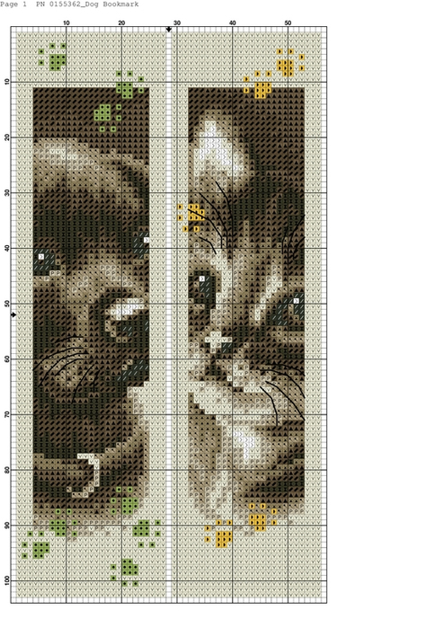 Dog Bookmark-001 (494x700, 364Kb)