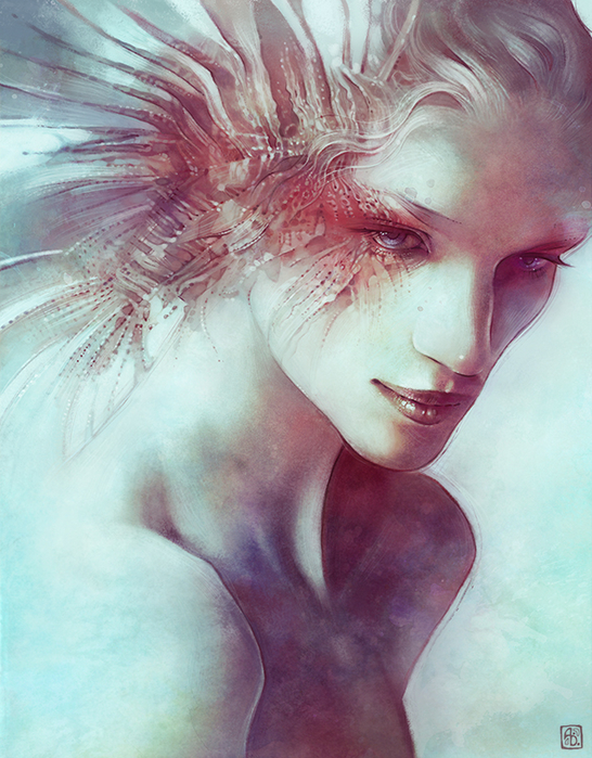 Женский портрет Anna Dittmann33 (546x700, 467Kb)