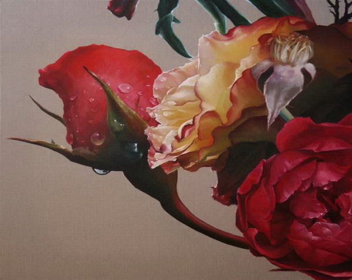 цветы от художницы Anne Middleton1 (700x556, 442Kb)