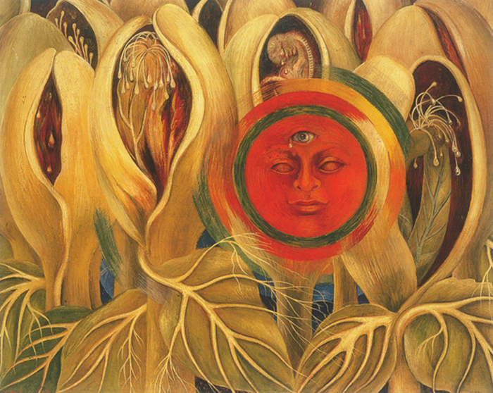 Художница Фриды Кало (Frida Kahlo)15 (700x558, 563Kb)