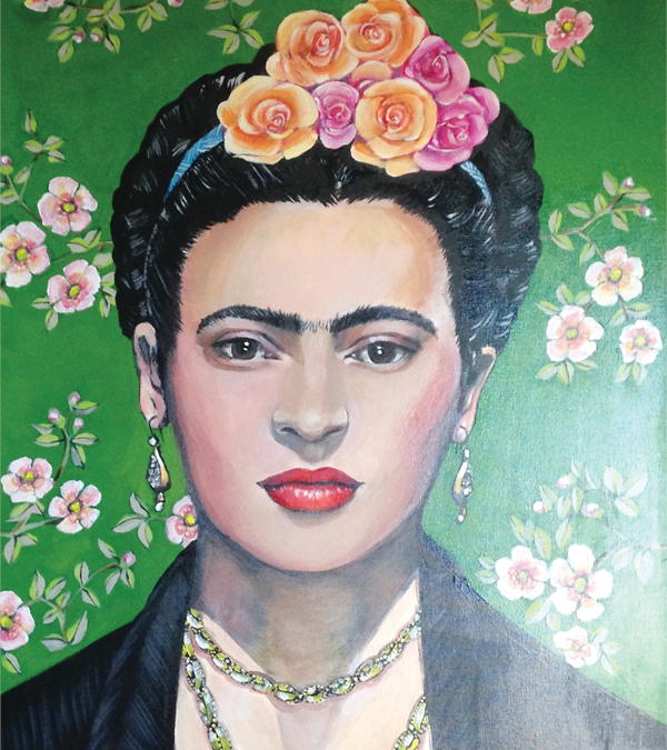 Художница Фриды Кало (Frida Kahlo)25 (600x675, 799Kb)