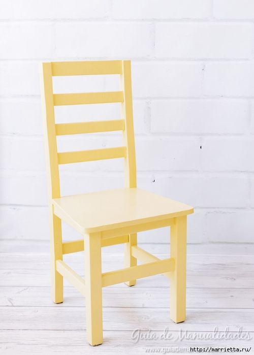 Декорируем кухонный стул цветным скотчем (4) (500x700, 144Kb)