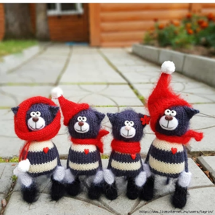 cats crochet (700x700, 310Kb)