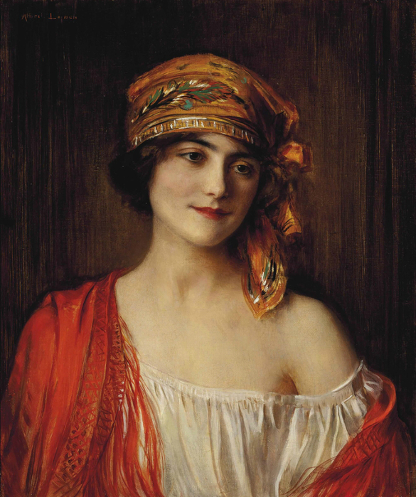 Альберт Линч женские портреты8 (585x700, 469Kb)