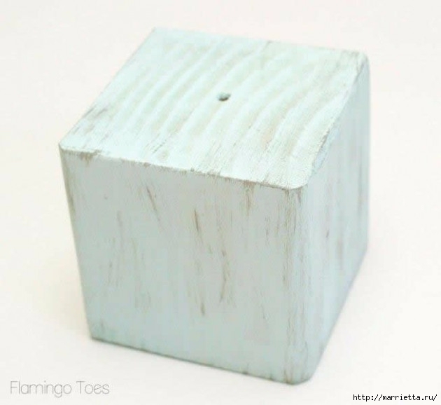 Игольница-органайзер из ткани и деревянного кубика (4) (630x578, 99Kb)