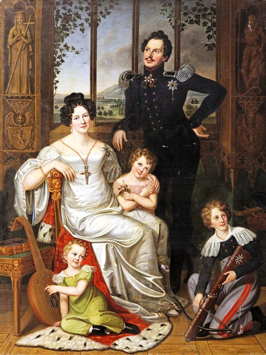 Prinz_Wilhelm_Preußen_Prinzessin_Marianne_und_seinen_Kindern (523x700, 450Kb)