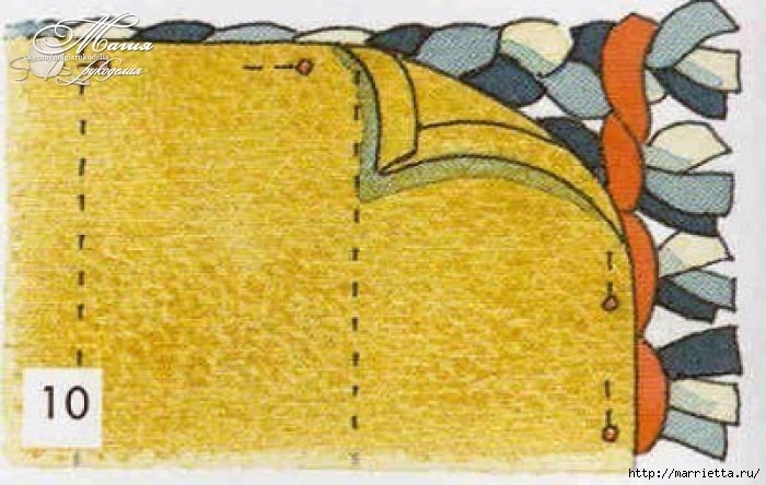 Плетеный шерстяной коврик (6) (700x444, 195Kb)