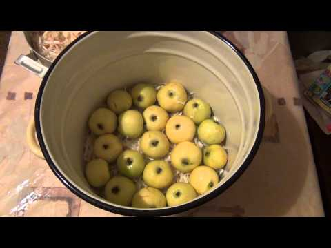 Несколько рецептов мочения яблок