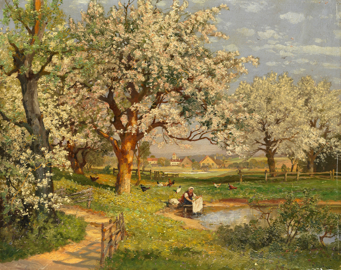 5685413_Prachka_pod_cvetyshim_derevom_The_laundress_under_the_flowering_tree_54_x_69_h_m__Chastnoe_sobranie (700x554, 596Kb)