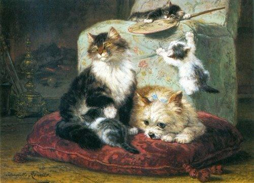 Генриетта Книп (Henriette Ronner-Knip7 (500x361, 184Kb)