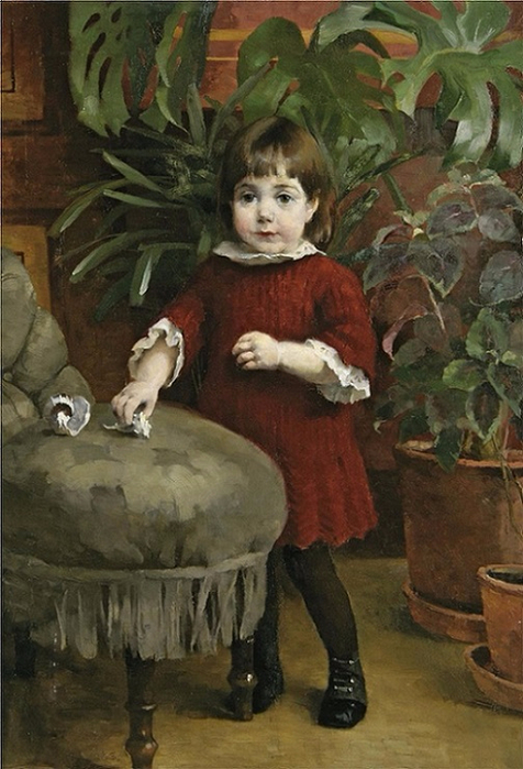 Lilla Gudrun (Little Gudrun), 1885 (476x700, 353Kb)