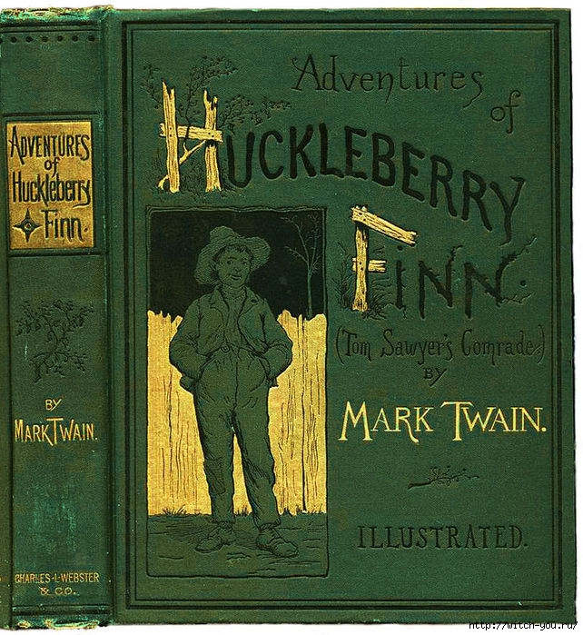 "Приключения Гекльберри Финна" (The Adventures of Huckleberry Finn)/2493280_800pxHuckleberry_Finn_book (642x700, 349Kb)