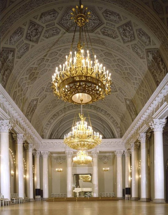 Роскошный дворец Юсуповых на Мойке в Санкт-Петербурге