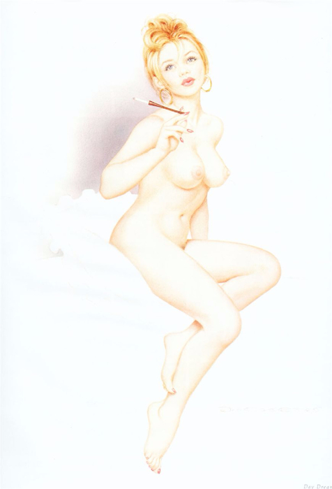 pin-up art de Archie Dickens14 (476x700, 113Kb)