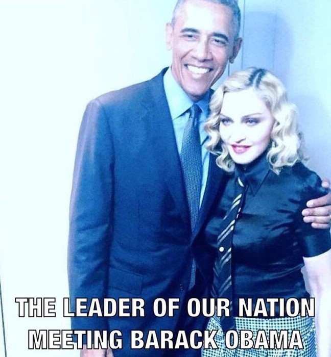 Голосуй голой! Мадонна разделась догола, чтобы поддержать Хиллари Клинтон в избирательной кампании
