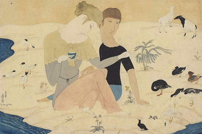 + Young Couple and Animals, 1917 (646x430, 270Kb)