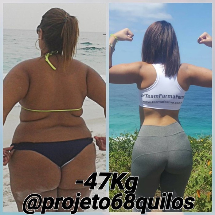 Бразильская инстаграм звезда похудела на 47 килограммов, но все еще чувствует себя толстой