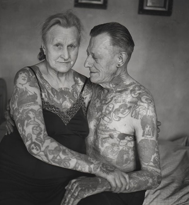 Вечно молодые дедушки и бабушки с татуировками