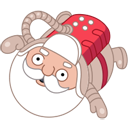 Santa Stickers/2493280_santaspacemanastronauticon (128x128, 19Kb)