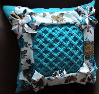 Творческий проект «Декоративная подушка «Буфы на ткани»