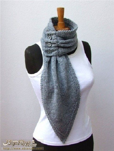 вязание идеи шарф