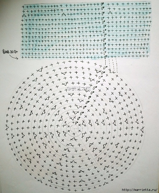 Детская сумочка «Мухомор» крючком (6) (539x656, 320Kb)