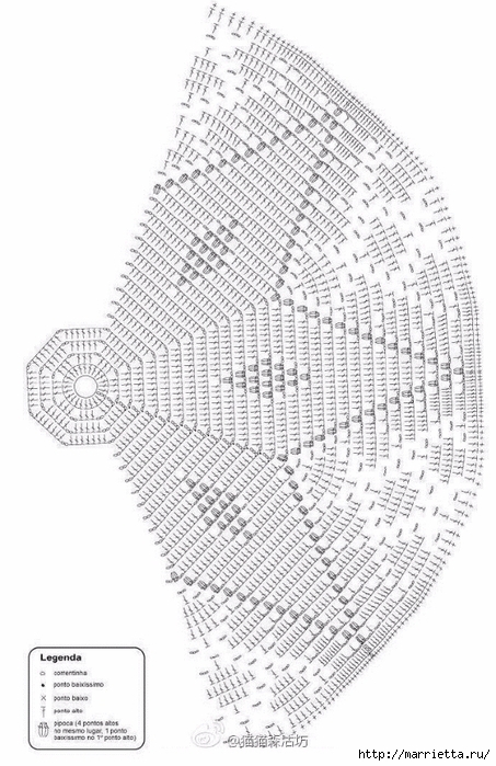 Вяжем крючком коврики. 4 схемы (9) (453x700, 228Kb)