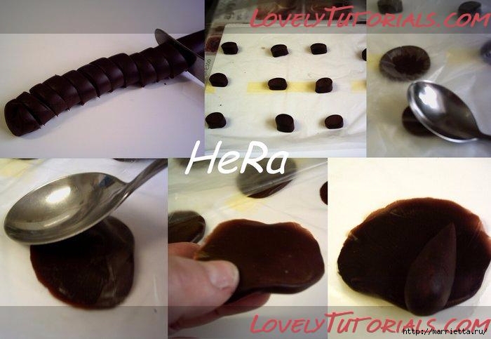 Шоколадные розы и ажурный шоколадный шарик для торта (8) (700x483, 153Kb)