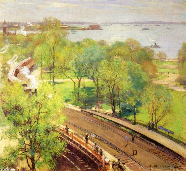Battery Park - Spring (653x602, 487Kb)