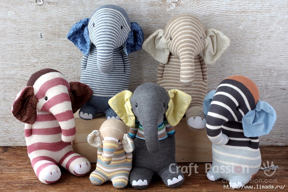 sock-elephant-family (588x392, 210Kb)
