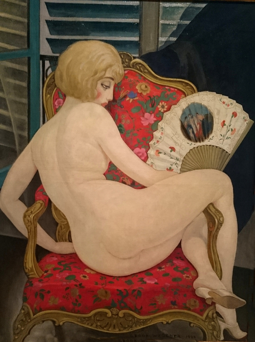 Gerda Wegener Lili, Hot Summer, 1924 (521x700, 366Kb)