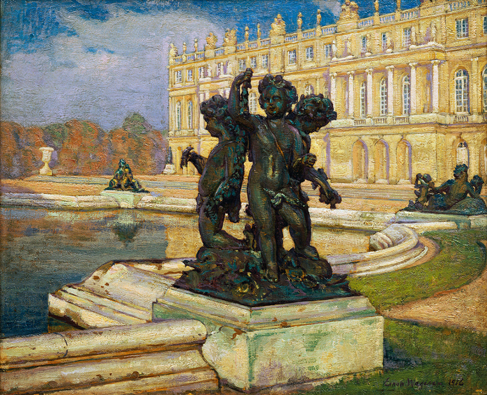 Einar Wegener Versailles, 1916 (700x566, 782Kb)