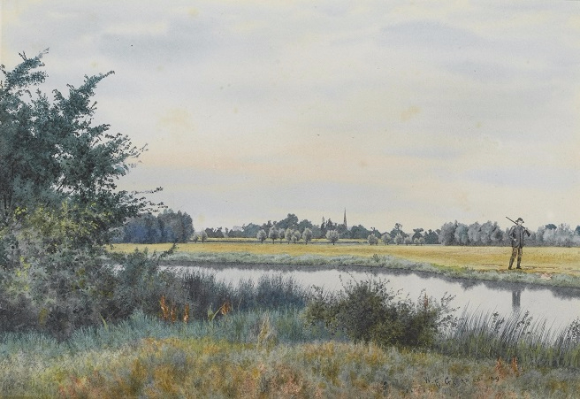 , -  (The Ouse, St. Ives, Cambridgeshire). 1889 (656x451, 284Kb)