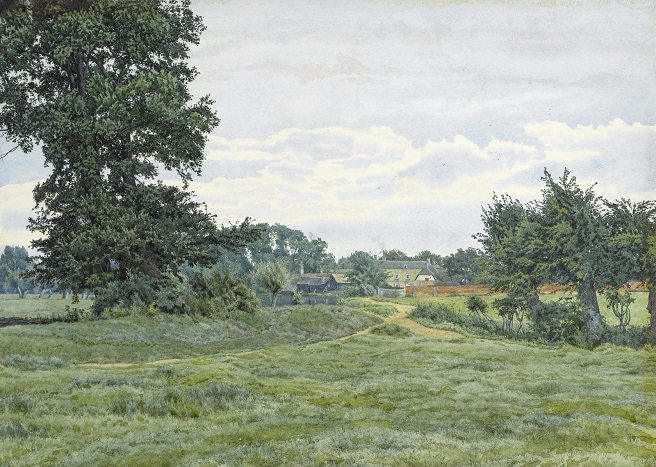    (A village in the Fens). 1886 (656x467, 366Kb)
