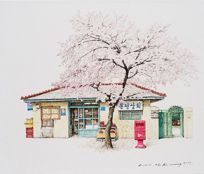 Миниатюрные магазинчики корейской художницы
