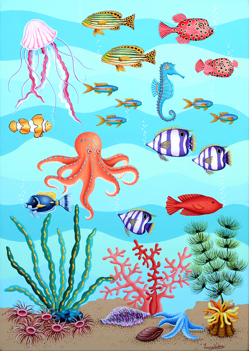 12-Acuario-de-Yael-II-50x70-cm (497x700, 604Kb)