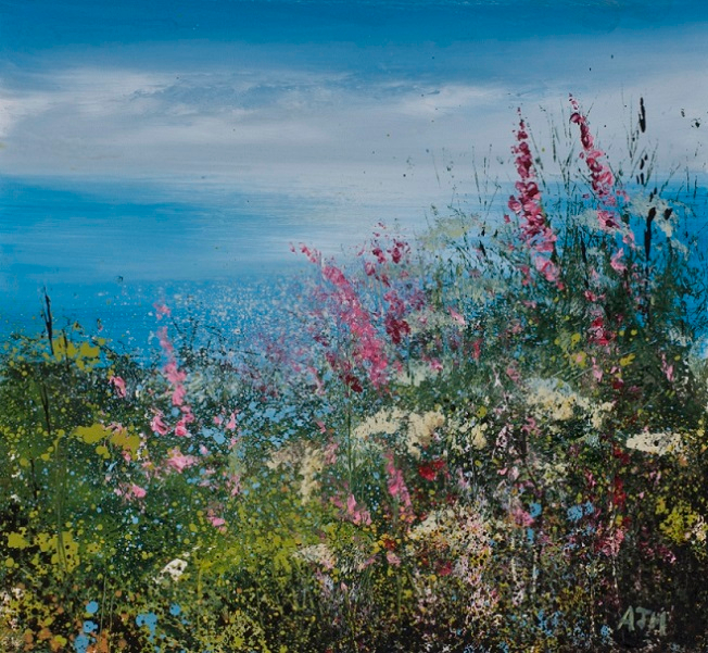 Cornish Hedgerow. Wild Flowers Cornwall II (652x601, 601Kb)