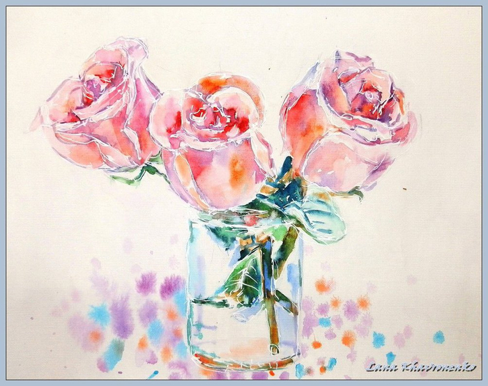 three_roses_by_loretana-d6zg00u (700x554, 385Kb)
