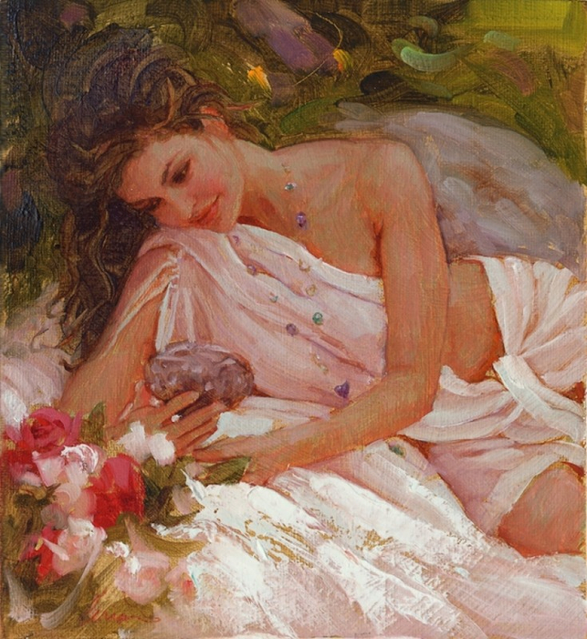 flower and women 16 (643x700, 512Kb)