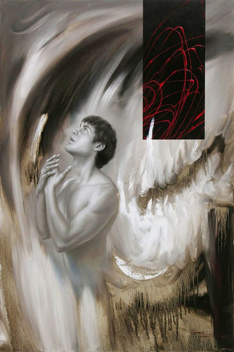 Fidel Garcia  - Mexican Figurative and Abstract Expressionist painter - Tutt'Art@ (42) (466x700, 301Kb)