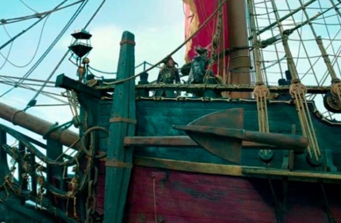 Фильм «Пираты Карибского моря» до и после спецэффектов