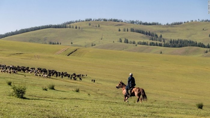 Как живут потомки кочевников монголов сегодня? Фотографии