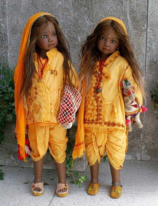 Прелестные куклы от Анжелы Саттер