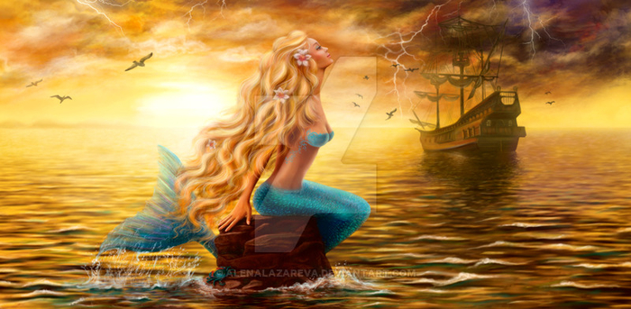 beautiful_princess_sea_mermaid_with_ghost_ship_at_by_alenalazareva-d9y5ios (700x343, 324Kb)