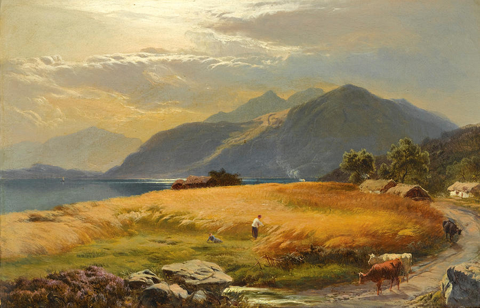 the-highland-loch-sidney-richard-percy (700x449, 370Kb)