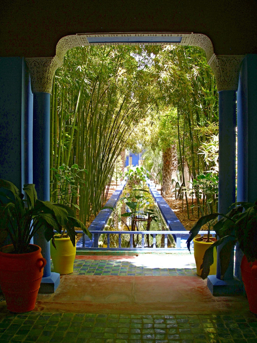 alt="   (Jardin Majorelle)   , ")