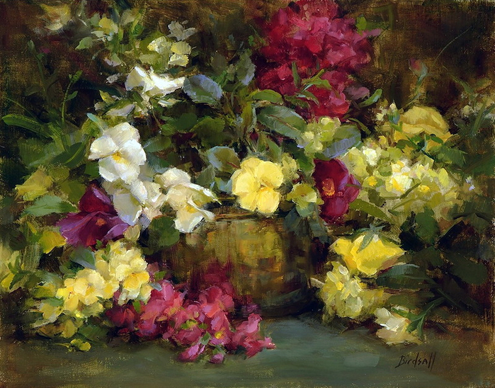 Stephanie Birdsall. Натюрморты и цветы.! (700x548, 516Kb)