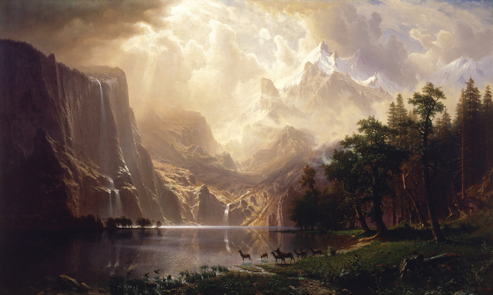 Albert_Bierstadt_-_Among_the_Sierra_Nevada,_California_-_Google_Art_Project (700x418, 346Kb)